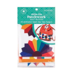 Missouri Star Iron-on Patchwork Quilt Blocks - 5" X 5" Bright 20pk 5 Missouri Star Iron-on Patchwork Quilt Blocks - 5" X 5" Bright 20pk -Clover Outlet Store 08f84c22 2975 35fe 9ce8 d04a1cd5db66