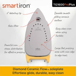 Oliso® TG1600Pro+ Smart Iron® - Yellow -Clover Outlet Store 0c3a3d3a 7e19 3bfd 9754 5ed28078d6f8
