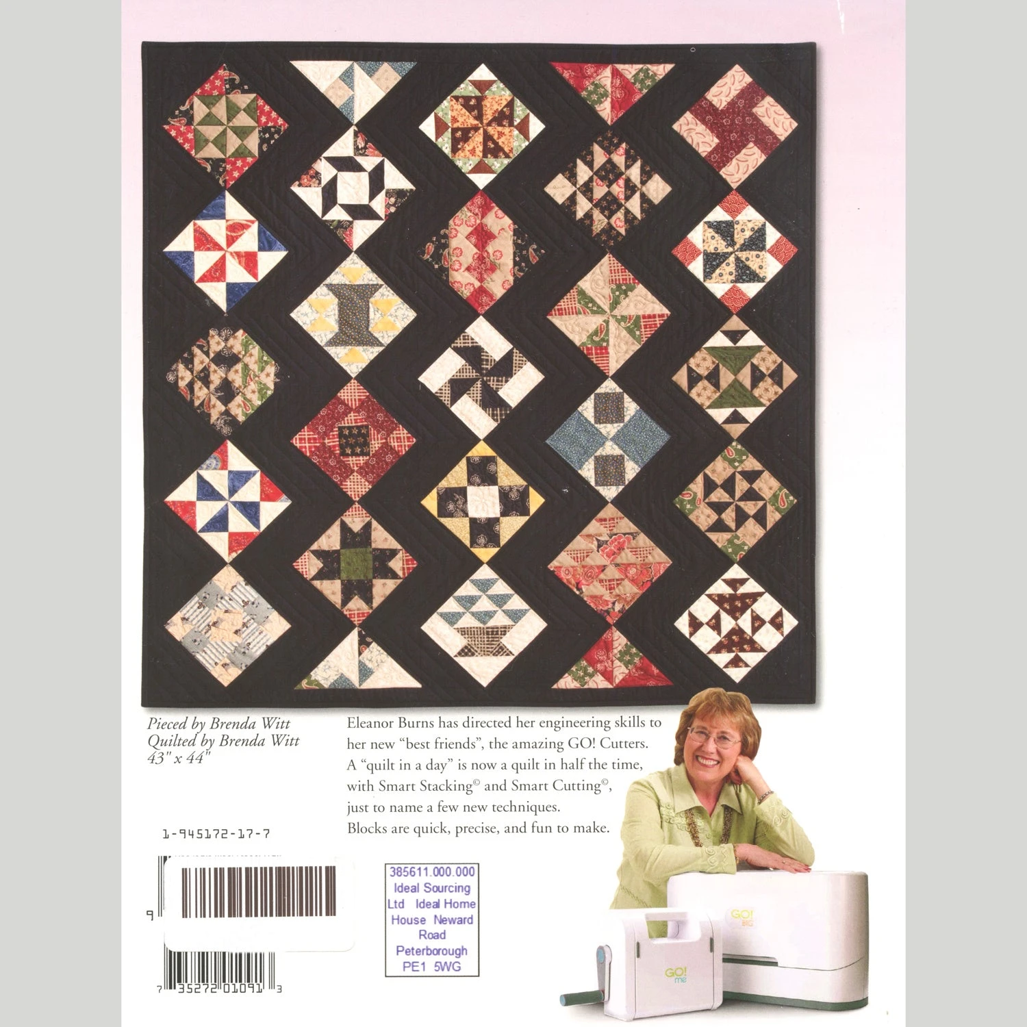 Accuquilt GO! Qube By Eleanor Burns Book - 2nd Edition 2 Accuquilt GO! Qube By Eleanor Burns Book - 2nd Edition - Image 2