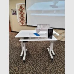 Classi Creations Dual Tier Adjustable Quilting And Sewing Table 8 Classi Creations Dual Tier Adjustable Quilting And Sewing Table -Clover Outlet Store 15620bc6 0bfc 3d67 84da b8dedf04d797