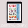 Digital Download - Modern Holiday Table Runners Pattern