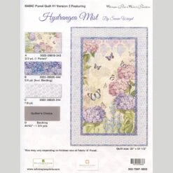 Hydrangea Mist Quilt Kit -Clover Outlet Store 1d775cde aa32 3ed4 9dae 31206918511e