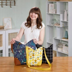 Charade Purse Kit - Mustard Pebble Faux Leather -Clover Outlet Store 1dd0b2e4 5a16 3e4e a89c 23880d029063