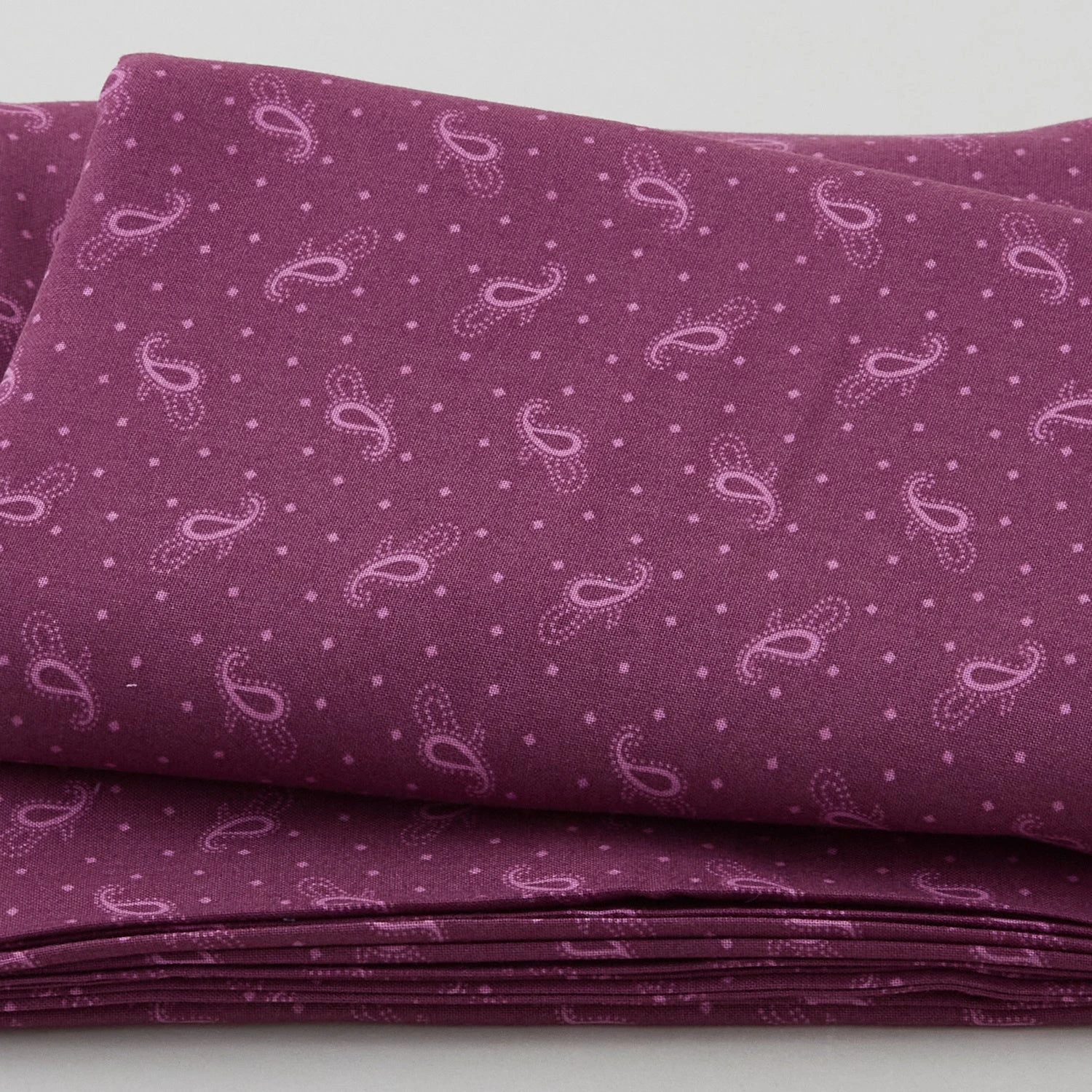 Rainbow Sampler - Simple Paisley Dark Purple 3 Yard Cut 1 Rainbow Sampler - Simple Paisley Dark Purple 3 Yard Cut