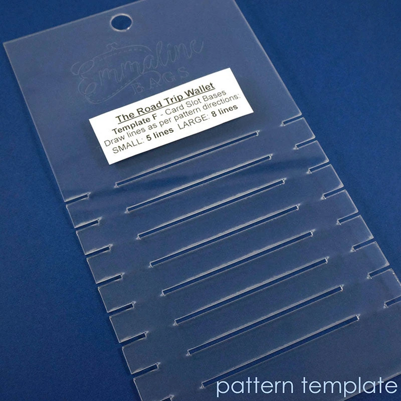 The Road Trip Wallet Template F For Card Slots 3 The Road Trip Wallet Template F For Card Slots - Image 3