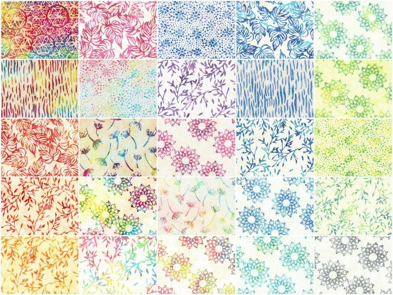 Breezy Brights Batiks Charm Pack 3 Breezy Brights Batiks Charm Pack - Image 3