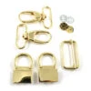 The Double Flip Shoulder Bag Hardware Kit - Gold