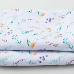 Fanciful Flight - Small Floral Toss Purple 3 Yard Cut