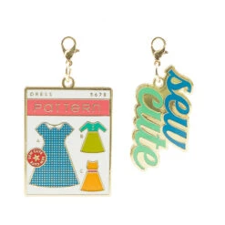 Sew Cute Zipper Pulls - Pattern And Sew Cute