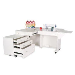 Kangaroo & Joey Sewing Cabinet - Ash White -Clover Outlet Store 3d61d8da 3047 348f 83e4 8fb4cc1ea569
