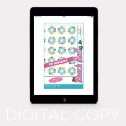 Digital Download - Beach Ball Double Wide Dresden Quilt Pattern