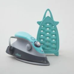 Oliso® M3PRO Mini Project Iron With Trivet - Aqua -Clover Outlet Store 51a516b0 e6ef 3310 81c2 06007a477c8b