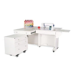 Kangaroo & Joey Sewing Cabinet - Ash White -Clover Outlet Store 55f7b14b 84b8 3378 8792 8efa9bba5a09