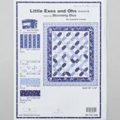 Little Exes And Ohs Quilt Kit -Clover Outlet Store 57b492a8 d1fa 3a6a 82f5 96fd7c43eb4d