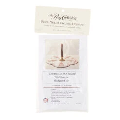Gnomes In The Round Tabletopper Redwork Kit -Clover Outlet Store 58549e46 95d6 3b9d ae5c cc006ee12567