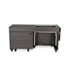 Kangaroo & Joey Sewing Cabinet - Gray
