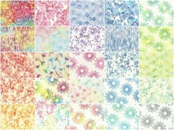 Breezy Brights Batiks 2 1/2" Strips -Clover Outlet Store 61b8e101 174a 349f a12d bd3dc6ff8c6b