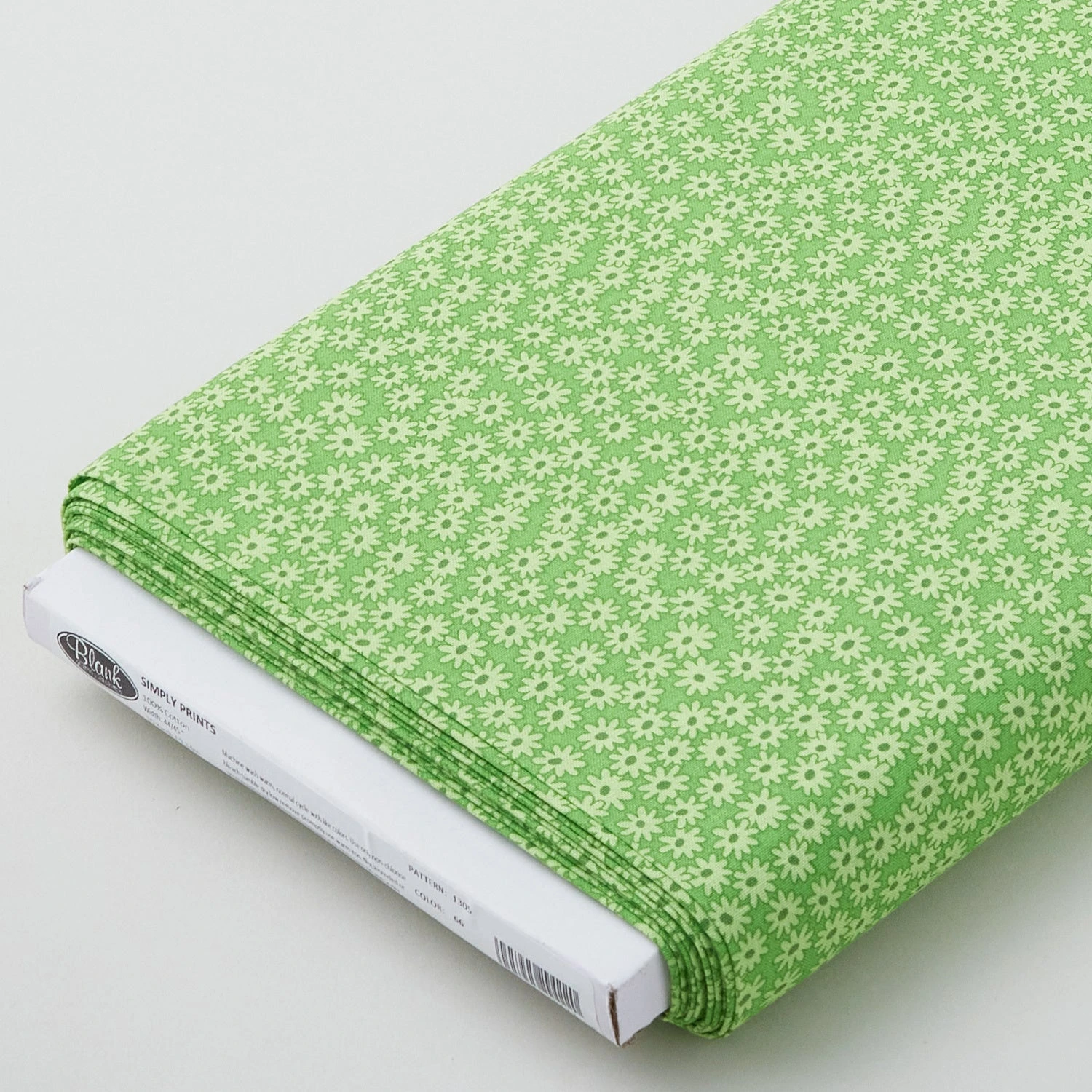 Simply Prints - Daisies Green 10 Yard Bolt 1 Simply Prints - Daisies Green 10 Yard Bolt