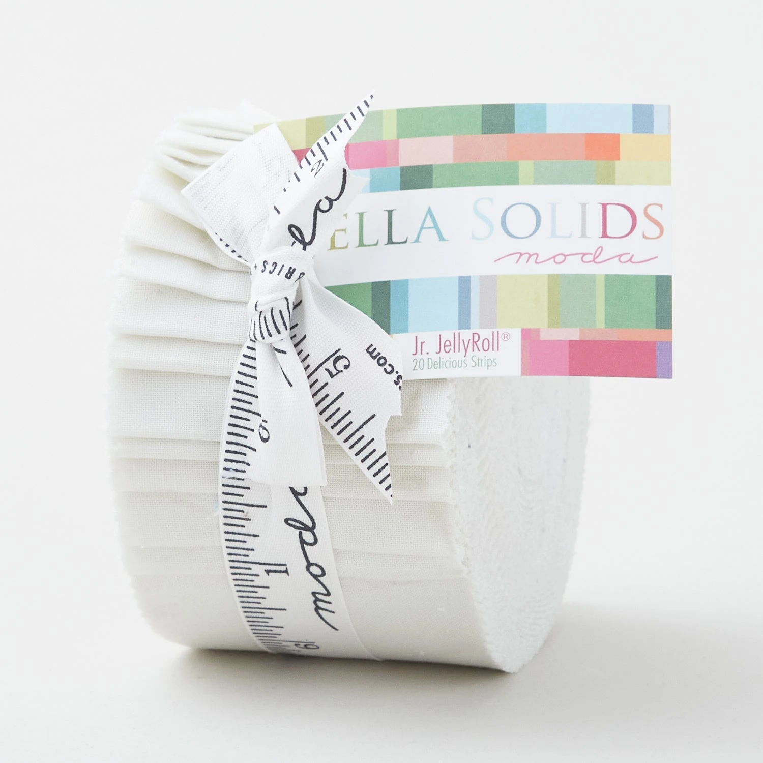 Bella Solids Feather Junior Jelly Roll 1 Bella Solids Feather Junior Jelly Roll