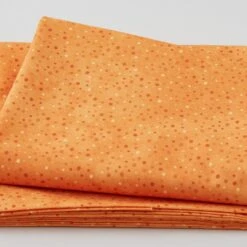 Wilmington Essentials - Petite Dots Orange 3 Yard Cut
