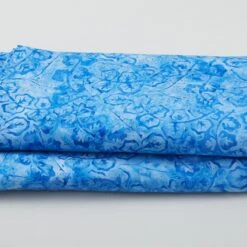 Moody Blue Baliscapes Batiks - Vines Sky 5 Yard Cut