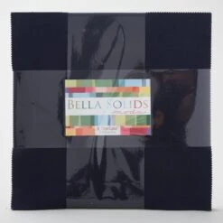 Bella Solids Navy Junior Layer Cake