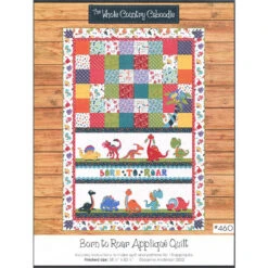 Born To Roar AppliquƩ Quilt Pattern