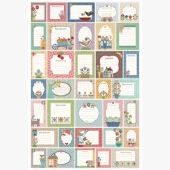 Home Town - Home Décor Vintage Quilt Label Panel