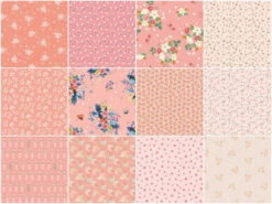 Handpicked Produce - Fanciful Florals Peach Pie Rolie Polie 24 Pcs. -Clover Outlet Store 86aa0988 79d2 3d1c be3f 866feb8098e8