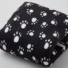 Winterfleece Prints - Paws Black 2 Yard Cut