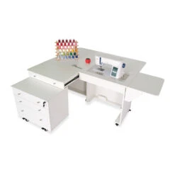 Kangaroo & Joey Sewing Cabinet - Ash White -Clover Outlet Store 8e861188 666f 313f 8901 285004217811