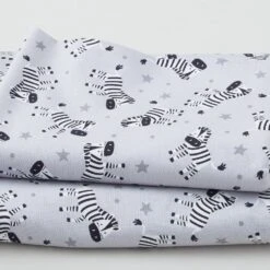 Hello Sunbeam - Zebra Toss Gray 3 Yard Cut