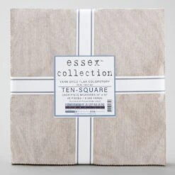 Essex Yarn Dyed Linen Flax Ten Squares