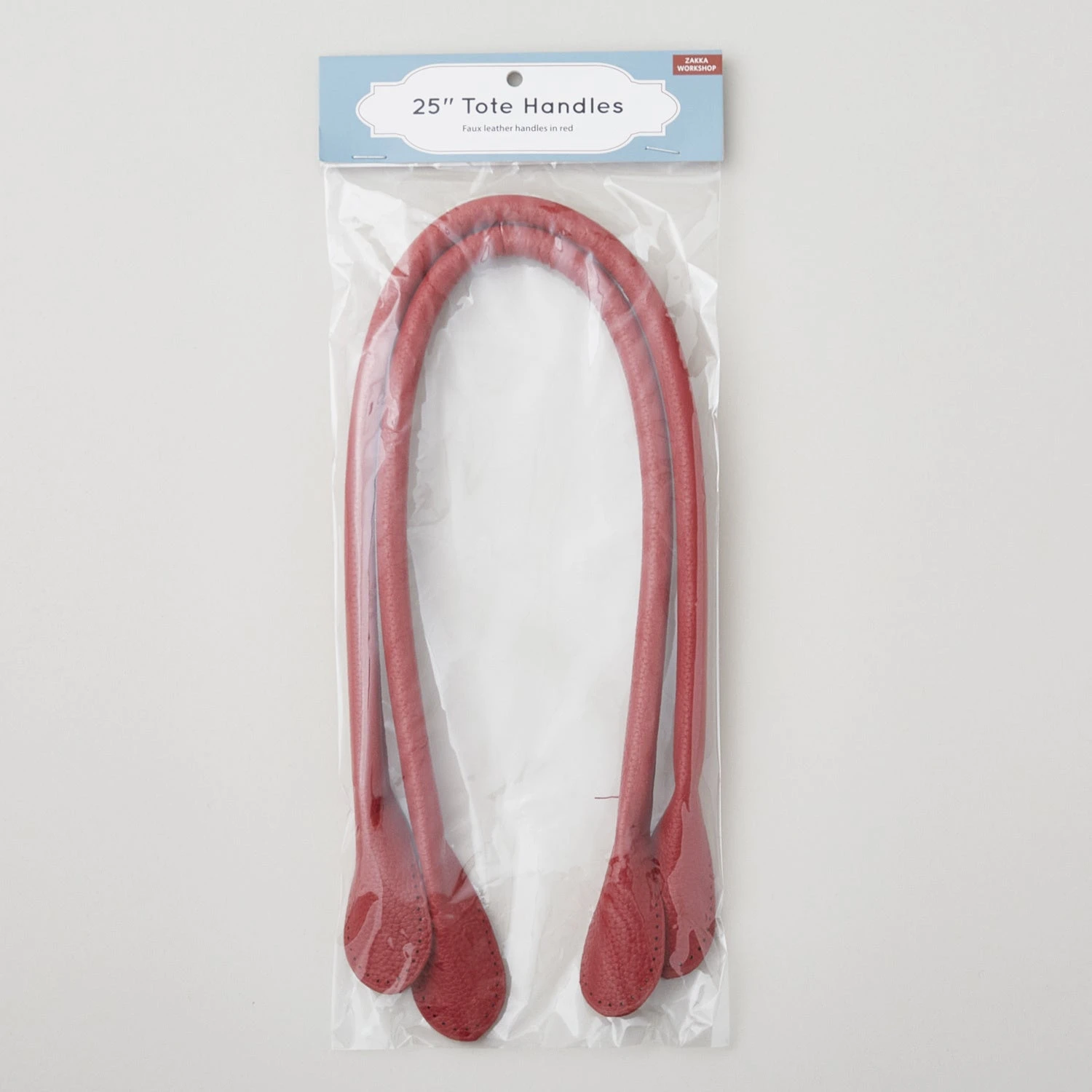 25" Tote Handles - Red 2 25" Tote Handles - Red - Image 2