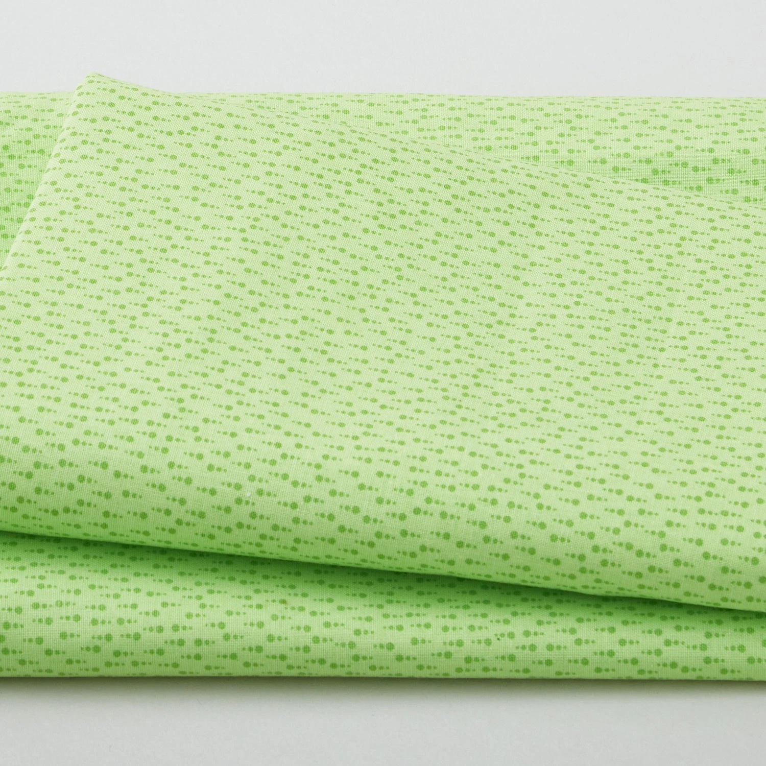 Raindrops - Dots In Rows Lime 3 Yard Cut 1 Raindrops - Dots In Rows Lime 3 Yard Cut