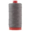 AURIfil 12 WT Cotton Large Spool Thread Dark Grey
