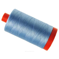 Aurifil 50 WT Cotton Mako Large Spool Thread Robins Egg