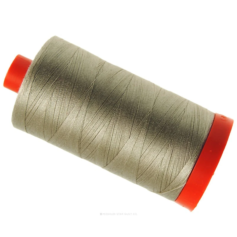 Aurifil 50 WT Cotton Mako Large Spool Thread Stone 1 Aurifil 50 WT Cotton Mako Large Spool Thread Stone