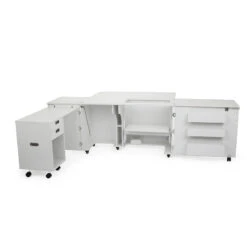 Aussie II Sewing Cabinet - Ash White -Clover Outlet Store aussie ii sewing cabinet ash white k8611 arrow sewing 318b7c