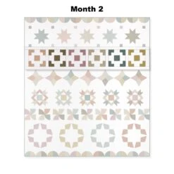 Missouri Star Summer Strolls Triple Play Block Of The Month -Clover Outlet Store b06ace18 0c86 3314 87bf 71cbba88c0e7