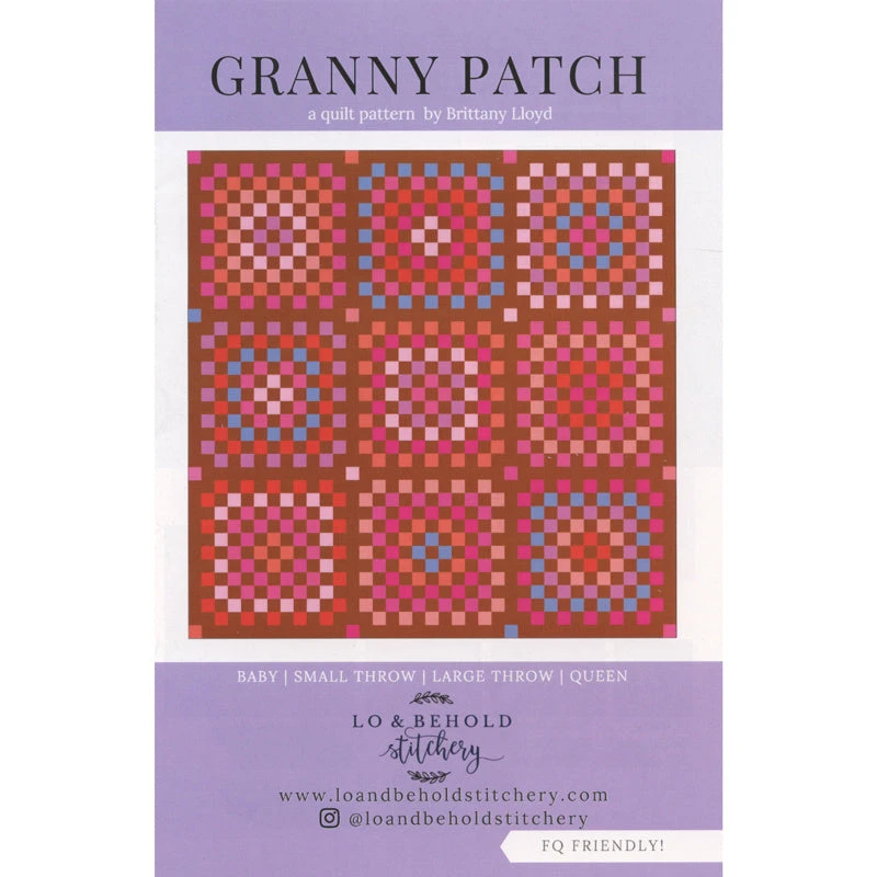 Granny Patch Quilt Pattern 1 Granny Patch Quilt Pattern