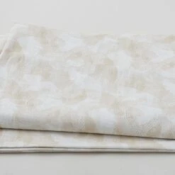 Crescent - Textured Arcs Ivory 108" Wide 3 Yard Cut