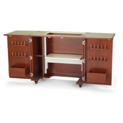 Bandicoot II Sewing Cabinet - Teak -Clover Outlet Store bandicoot ii sewing cabinet teak k8205 arrow sewing 204696 3e73ef7b 91fa 492b ba71 6c46001059b5