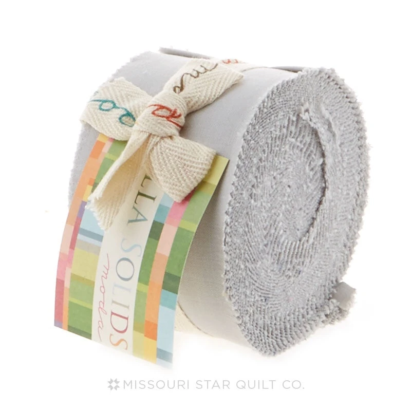 Bella Solids Zen Grey Junior Jelly Roll