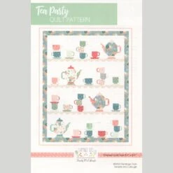 Tea Party Quilt Kit 7 Tea Party Quilt Kit -Clover Outlet Store bf2cfebe 268e 3673 afef 765a8669e15f