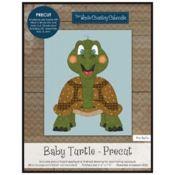 Baby Turtle Precut Fused Appliqué Pack