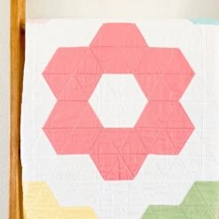 Digital Download - Hexie Blooms Quilt Pattern -Clover Outlet Store c66165fd 918b 3a3a a63b 391f3b6a1e6d