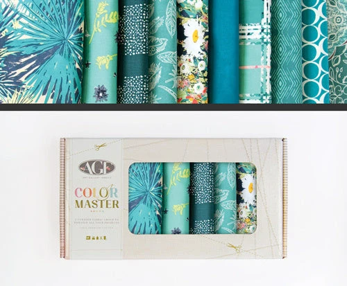 Color Master Fat Quarter Box - Teal Thoughts Edition - Image 2