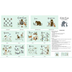 Cuddle® Kit - Read To Me Forest -Clover Outlet Store cuddle kit read to me forest ckreadtomeforest shannon fabrics 59359b