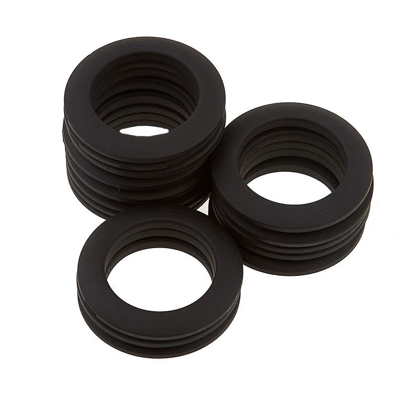 Curtain Grommets - Large Matte Black 1 Curtain Grommets - Large Matte Black